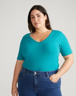 Universal Standard Double V Tee