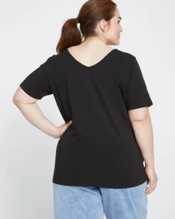 Universal Standard Double V Tee