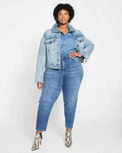 Universal Standard Dylan High Rise Tapered Jeans 29 Inch