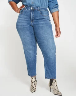 Universal Standard Dylan High Rise Tapered Jeans 29 Inch
