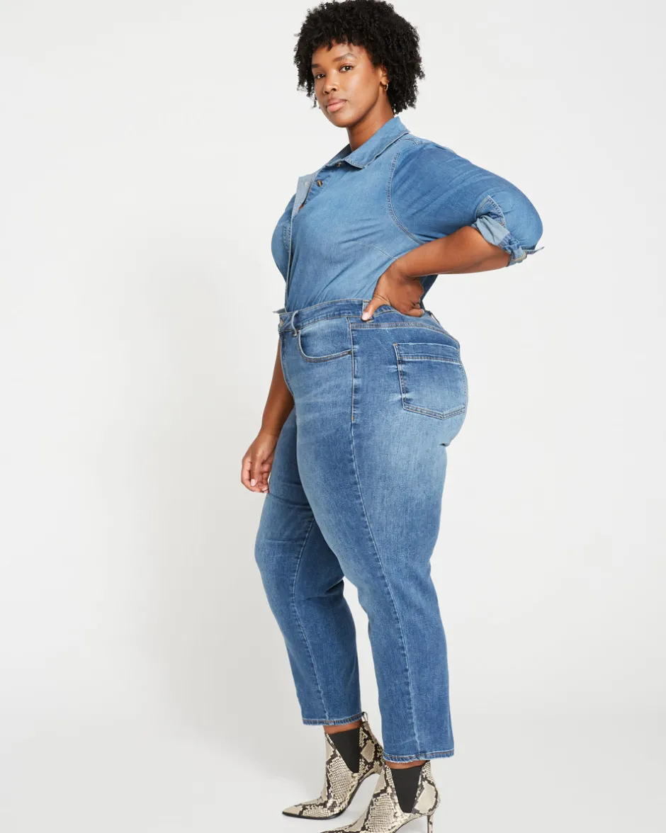 Universal Standard Dylan High Rise Tapered Jeans 29 Inch