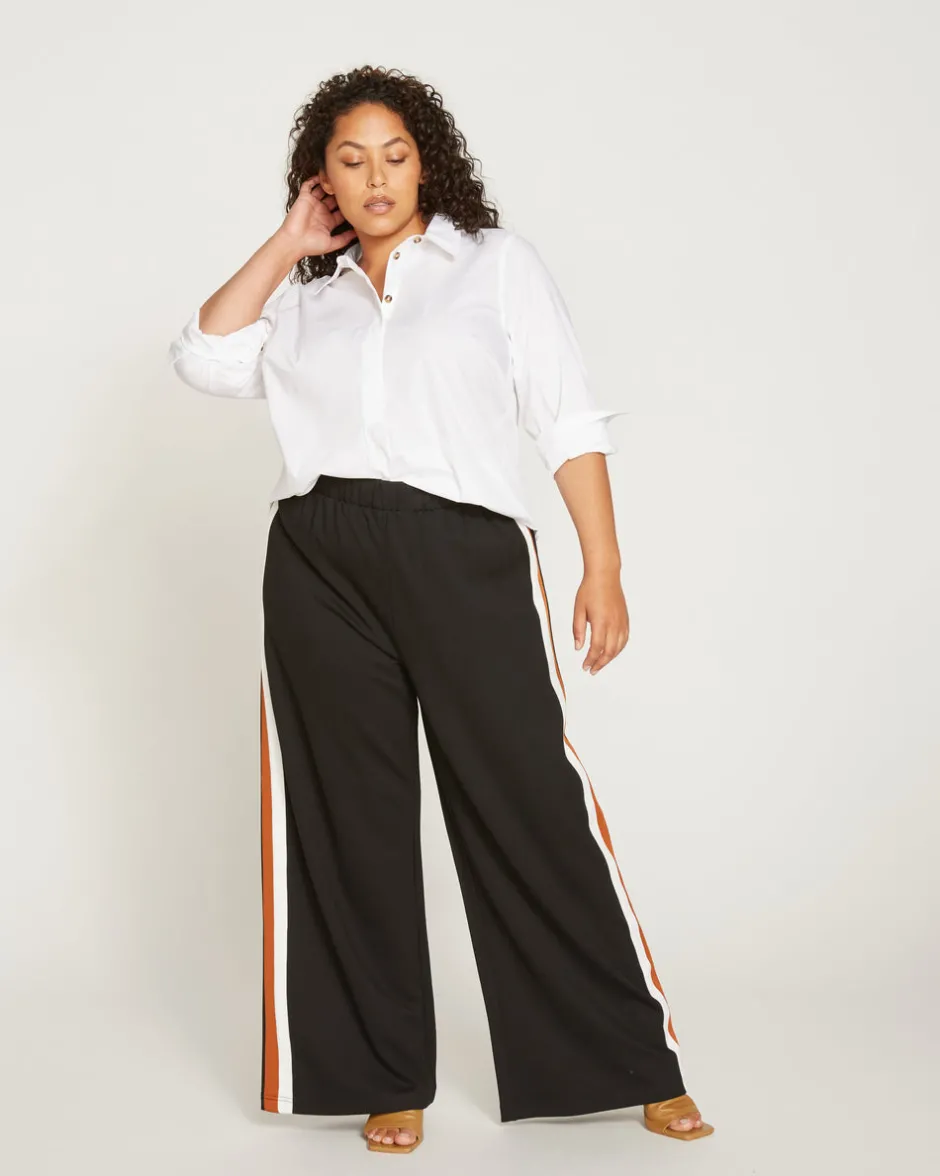 Universal Standard Elbe Popover Stretch Poplin Shirt Classic Fit