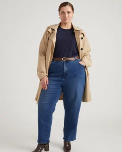 Universal Standard Ella High Rise Straight Leg Jeans