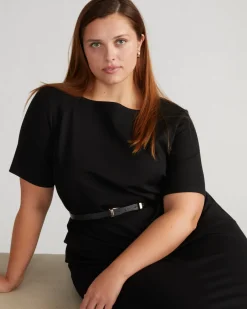 Universal Standard Envelope Neck Ponte Dress