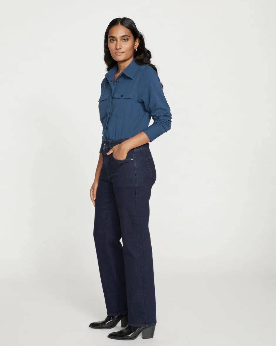 Universal Standard Etta High Rise Straight Leg Jeans 31 Inch
