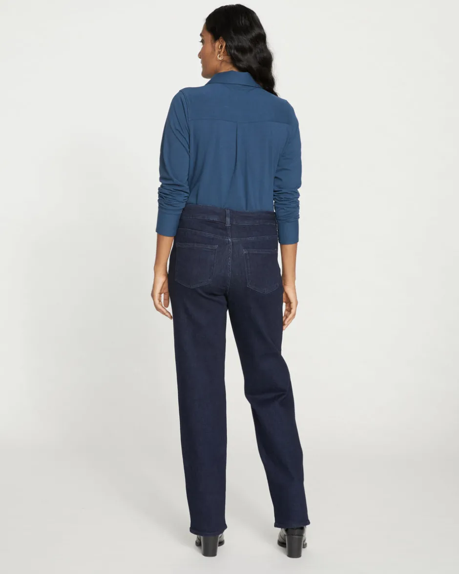 Universal Standard Etta High Rise Straight Leg Jeans 31 Inch