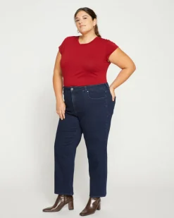Universal Standard Etta High Rise Straight Leg Jeans 28 Inch