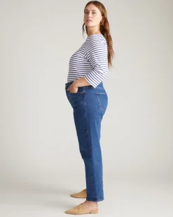 Universal Standard Etta High Rise Straight Leg Jeans 31 Inch