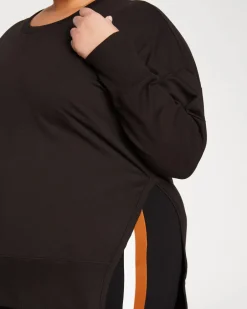 Universal Standard Fiona Side Slit Sweatshirt