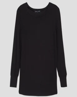Universal Standard Foundation Long Sleeve Crew Neck Tee