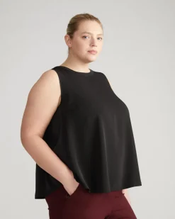 Universal Standard Georgette Cupro Flowy Tank