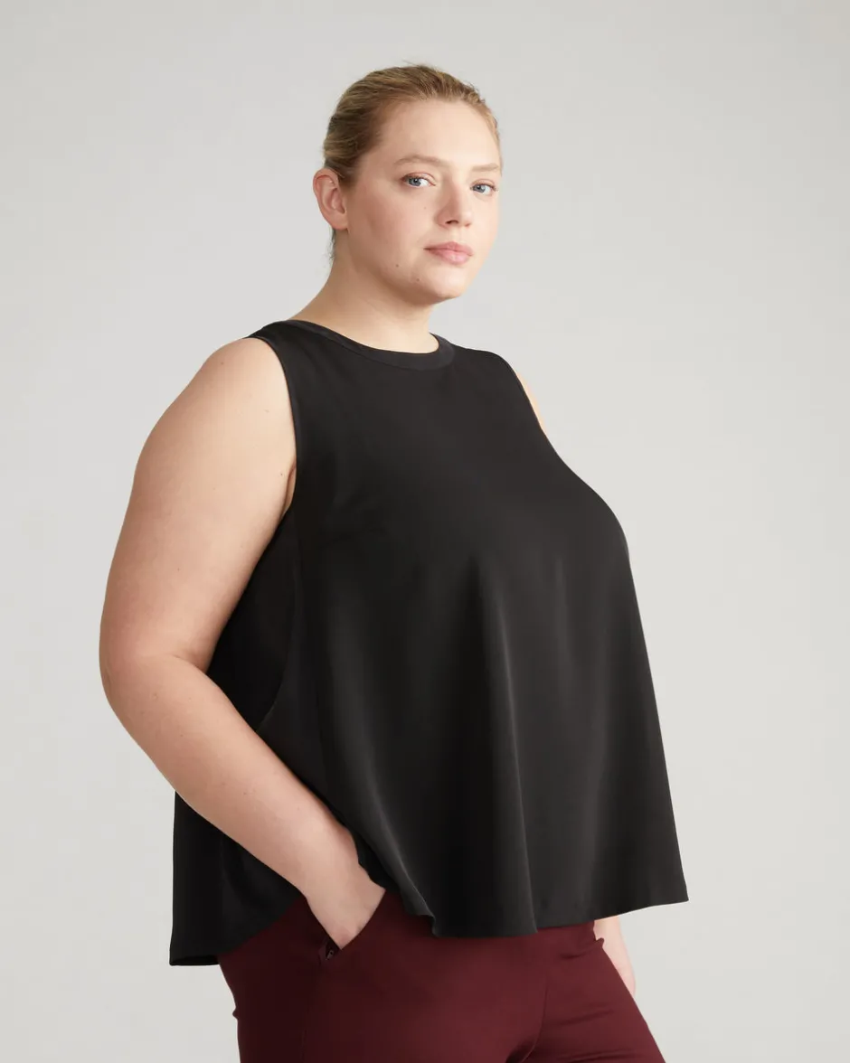 Universal Standard Georgette Cupro Flowy Tank