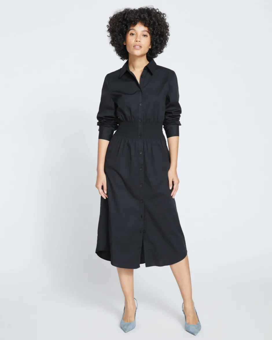 Universal Standard Hamptons Smocked Shirtdress