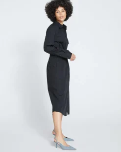 Universal Standard Hamptons Smocked Shirtdress