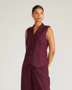 Universal Standard Hanover Linen Vest