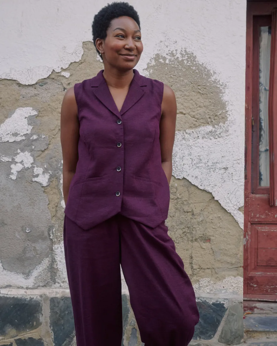 Universal Standard Hanover Linen Vest
