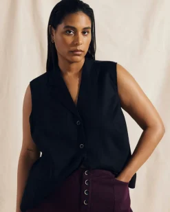 Universal Standard Hanover Linen Vest