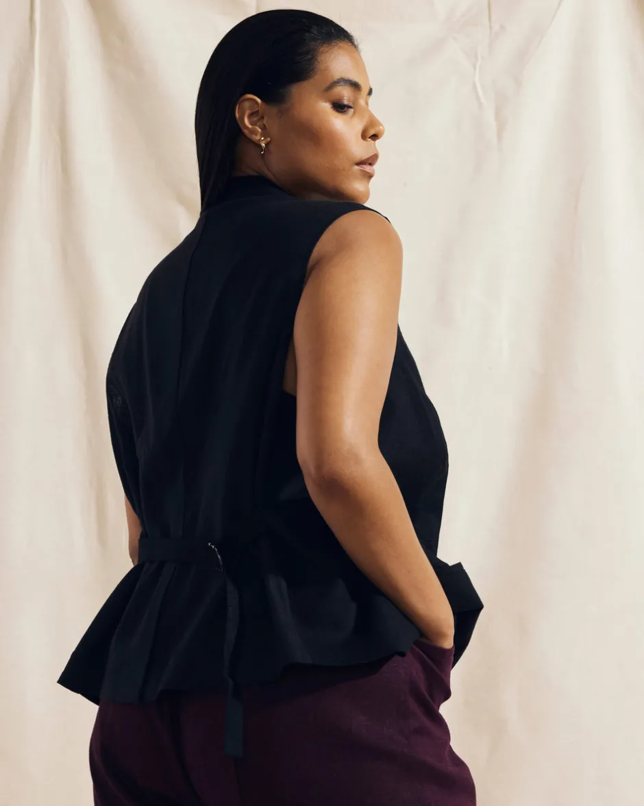 Universal Standard Hanover Linen Vest