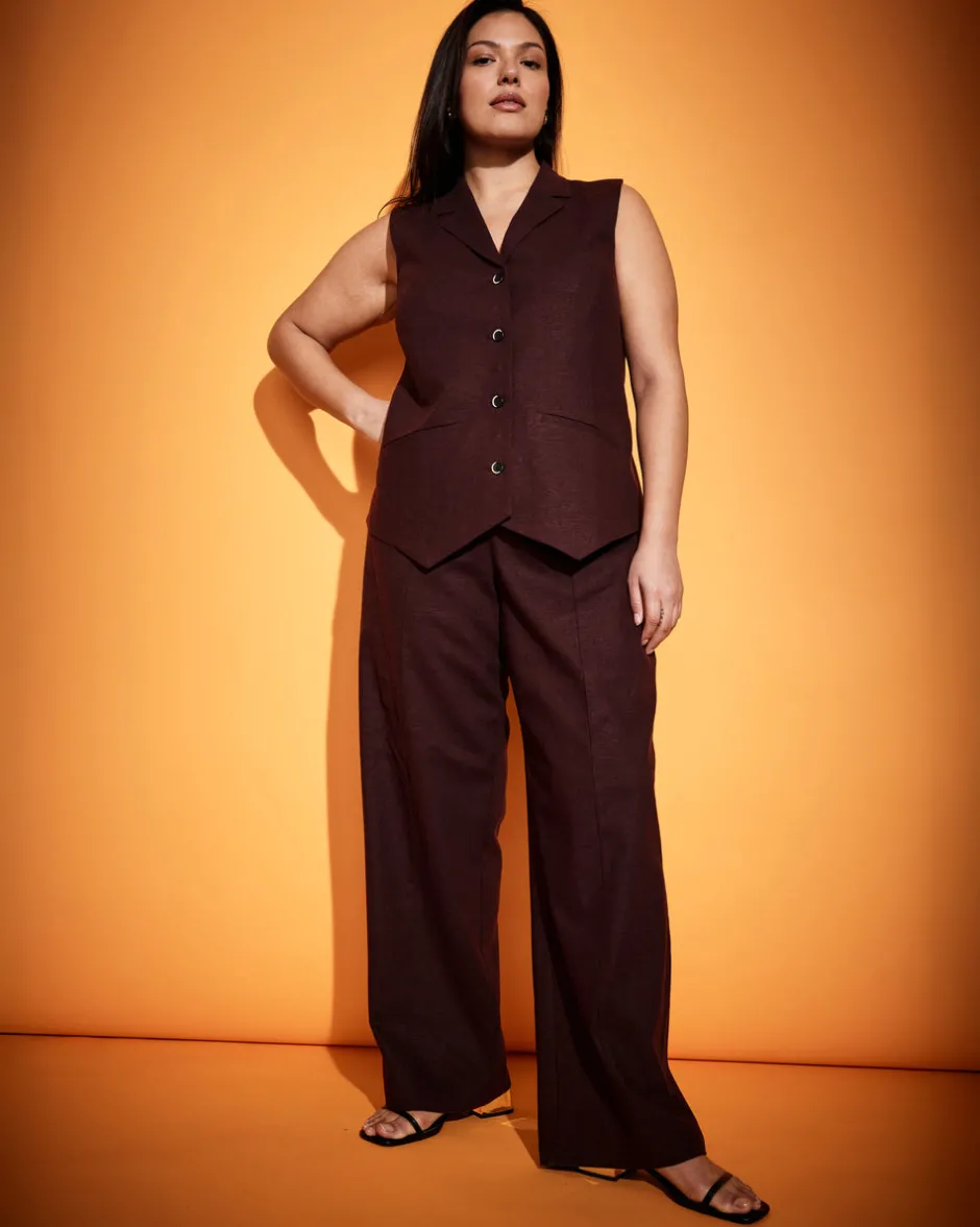 Universal Standard Hanover Linen Vest