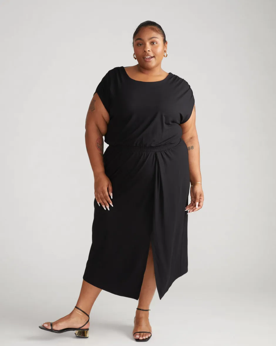 Universal Standard Havana Divine Jersey Dress