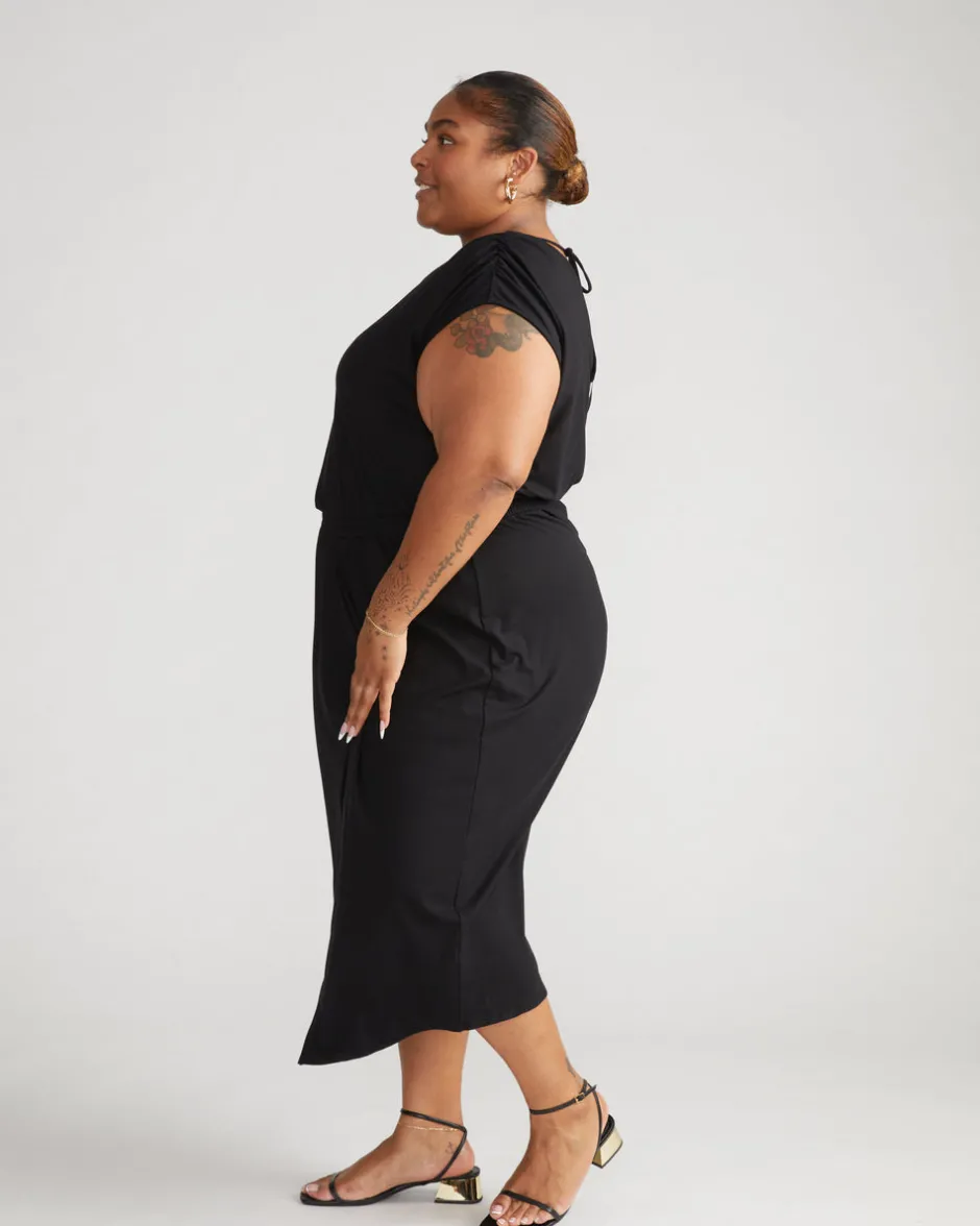 Universal Standard Havana Divine Jersey Dress