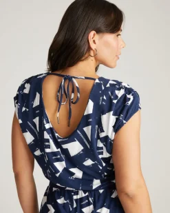 Universal Standard Havana Divine Jersey Dress