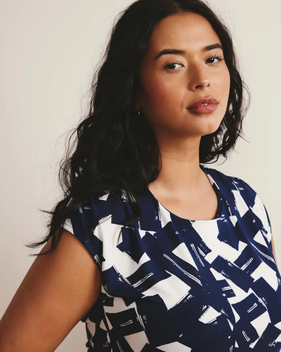 Universal Standard Havana Divine Jersey Dress