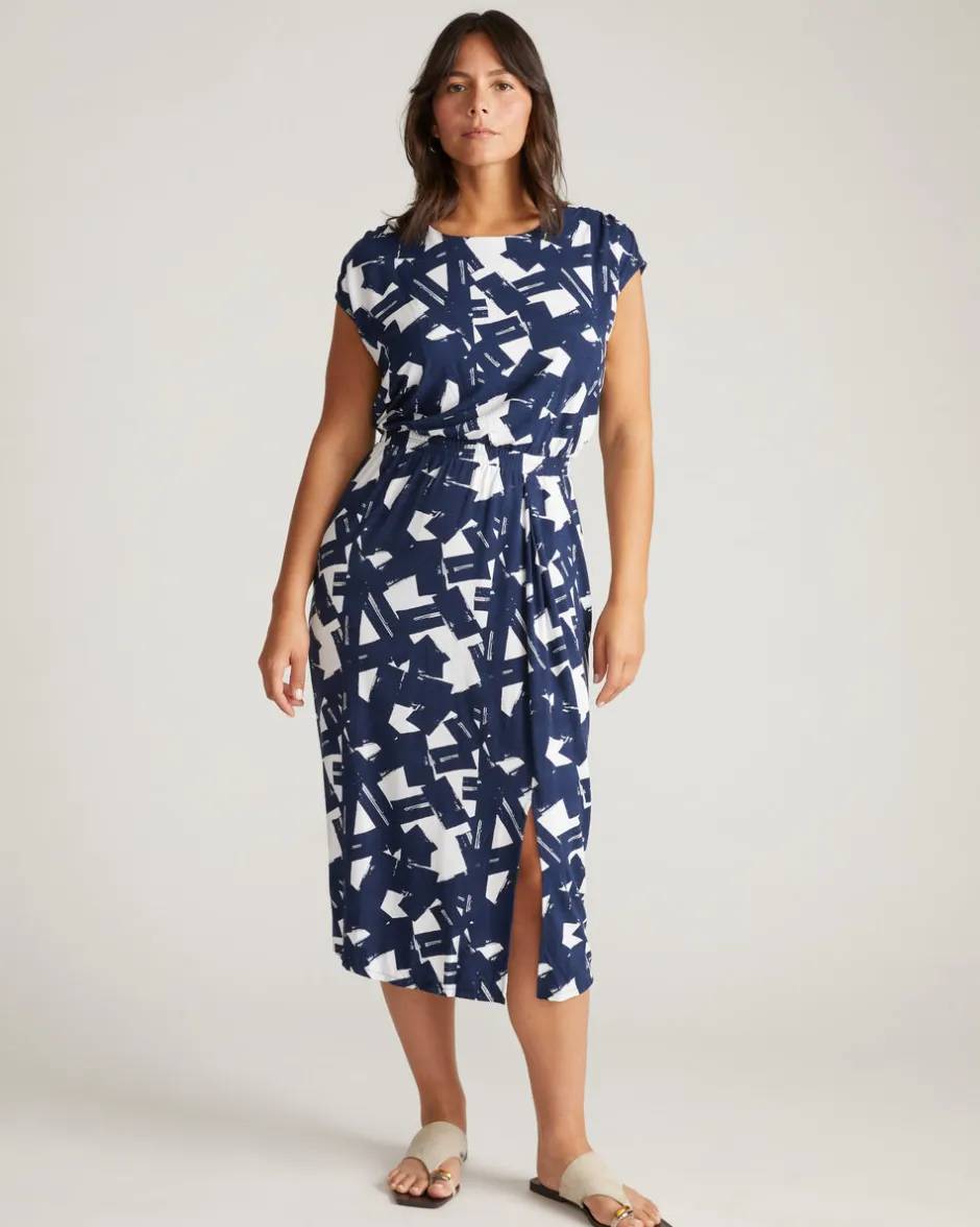 Universal Standard Havana Divine Jersey Dress