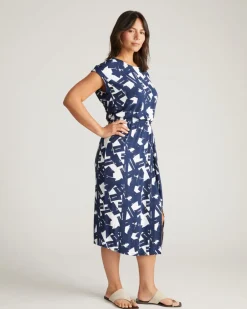 Universal Standard Havana Divine Jersey Dress