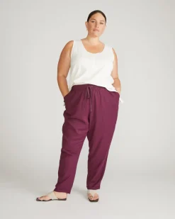 Universal Standard Henley Linen Tank