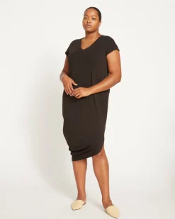 Universal Standard Iconic Geneva V-Neck Dress