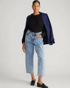 Universal Standard Joan Liquid Jersey Long Sleeve Top