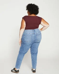 Universal Standard Joni High Rise Curve Slim Leg Jeans 27 Inch