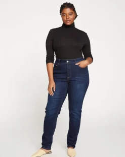Universal Standard Joni High Rise Curve Slim Leg Jeans 32 Inch