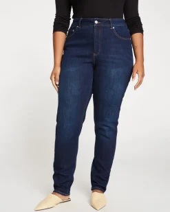 Universal Standard Joni High Rise Curve Slim Leg Jeans 32 Inch