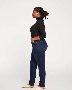 Universal Standard Joni High Rise Curve Slim Leg Jeans 32 Inch
