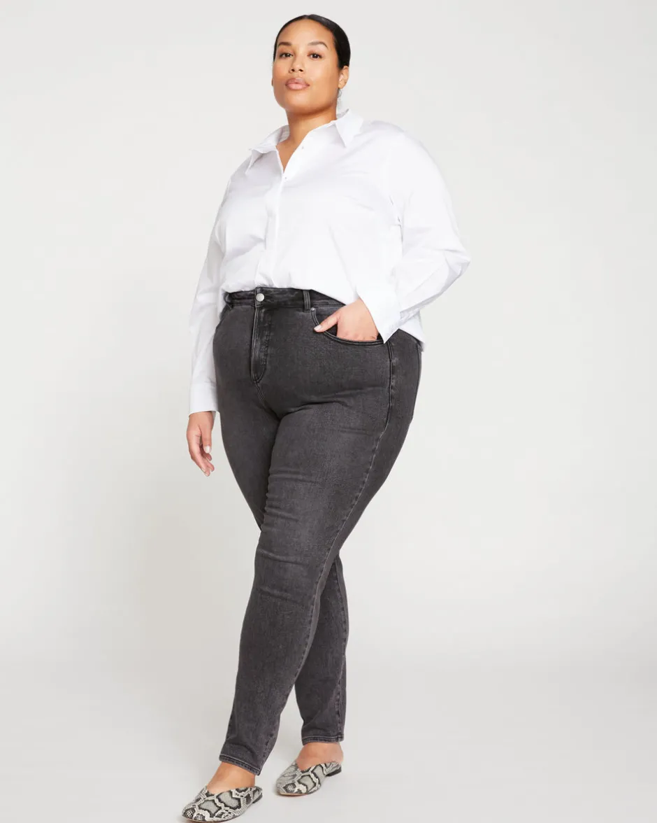 Universal Standard Joni High Rise Curve Slim Leg Jeans 32 Inch
