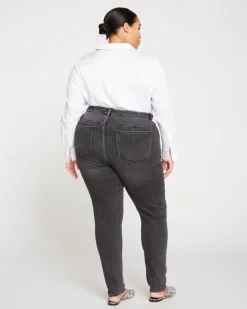 Universal Standard Joni High Rise Curve Slim Leg Jeans 32 Inch