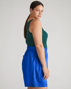 Universal Standard Juniper Linen Easy Pull-On Shorts