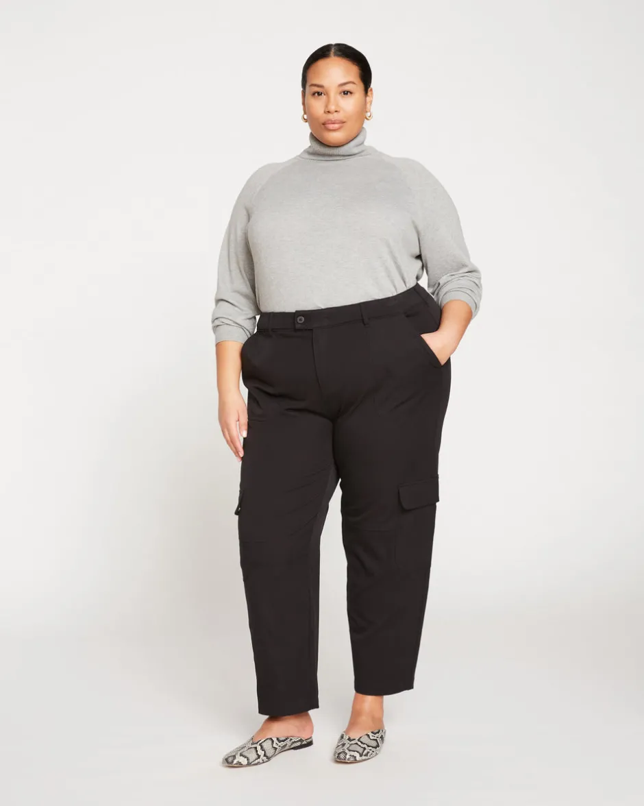 Universal Standard Karlee Stretch Cotton Twill Cargo Pants