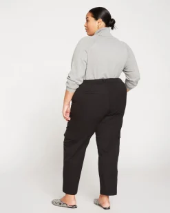Universal Standard Karlee Stretch Cotton Twill Cargo Pants
