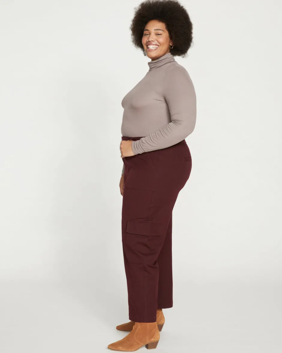 Universal Standard Karlee Stretch Cotton Twill Cargo Pants
