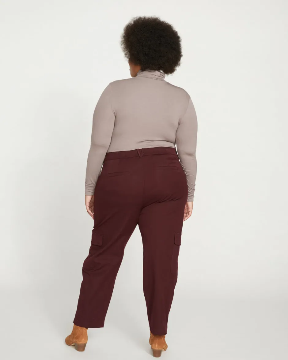 Universal Standard Karlee Stretch Cotton Twill Cargo Pants