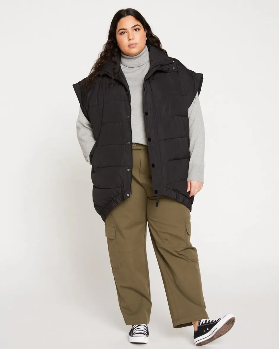 Universal Standard Karlee Stretch Cotton Twill Cargo Pants