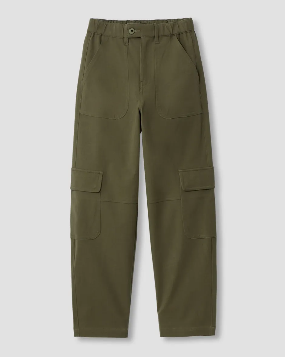 Universal Standard Karlee Stretch Cotton Twill Cargo Pants