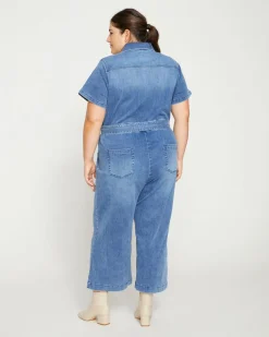 Universal Standard Kate Denim Jumpsuit