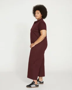 Universal Standard Kate Stretch Cotton Twill Jumpsuit