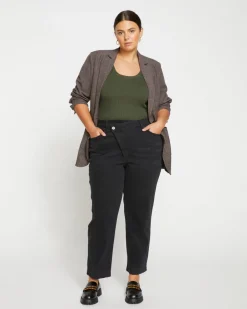 Universal Standard Katie High Rise Crossover Jeans