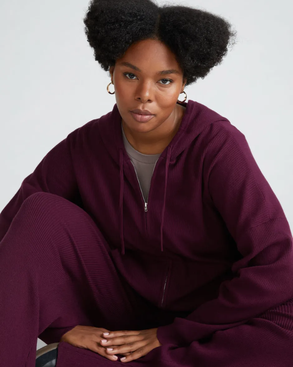 Universal Standard Knitted Mila Zip Hoodie