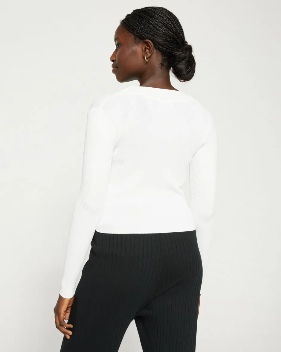 Universal Standard Knitted Wrap Cardigan